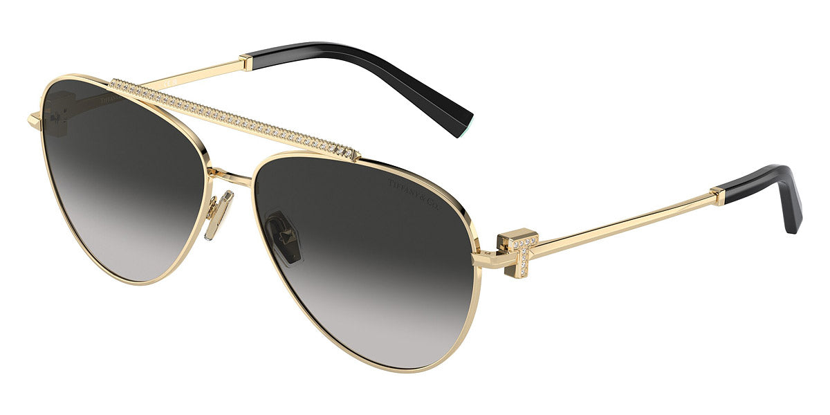 TIFFANY SUNGLASSES - TF3101B 60213C 59 - Pale Gold