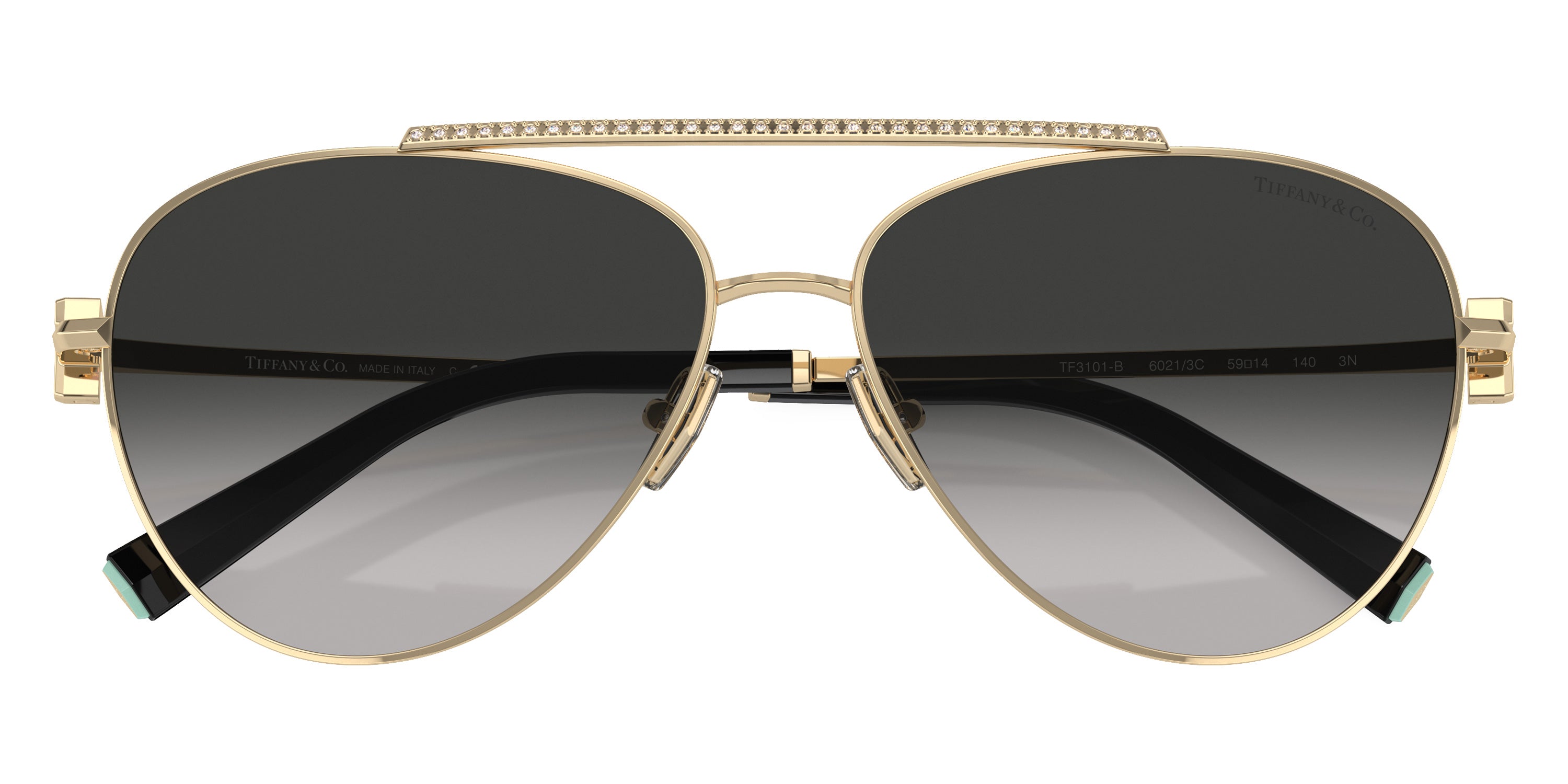 TIFFANY SUNGLASSES - TF3101B 60213C 59 - Pale Gold