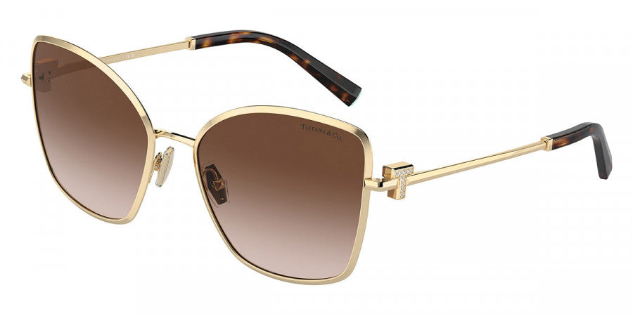 TIFFANY SUNGLASSES - TF3102B 61893B 58 - Pale Gold