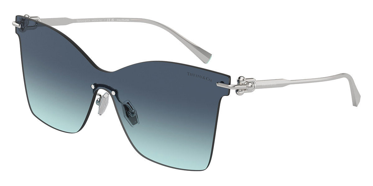 TIFFANY SUNGLASSES - TF3103K 62139S 143 - Silver Gold Plated