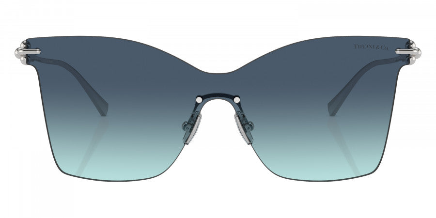 TIFFANY SUNGLASSES - TF3103K 62139S 143 - Silver Gold Plated
