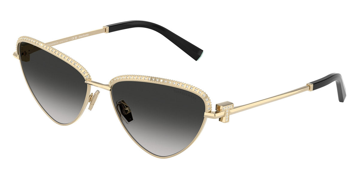 TIFFANY SUNGLASSES - TF3107KB 62203C 59 - Pale Gold Plated