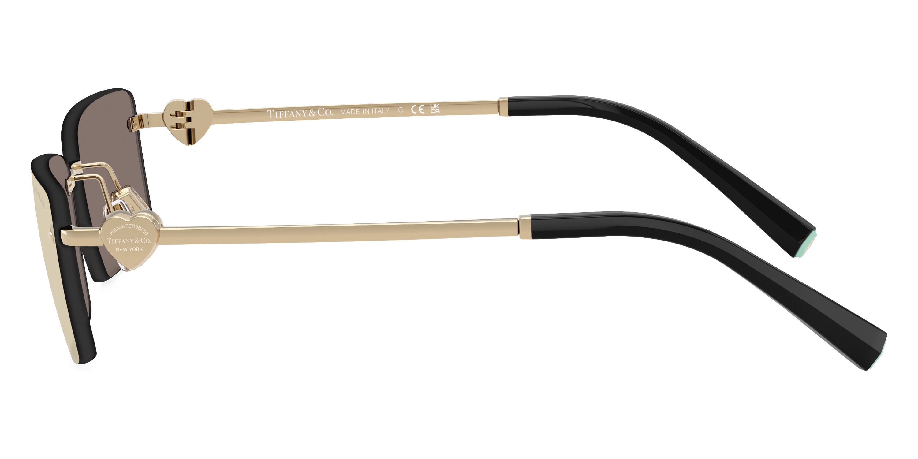 TIFFANY SUNGLASSES - TF3108B 60215A 60 - Pale Gold