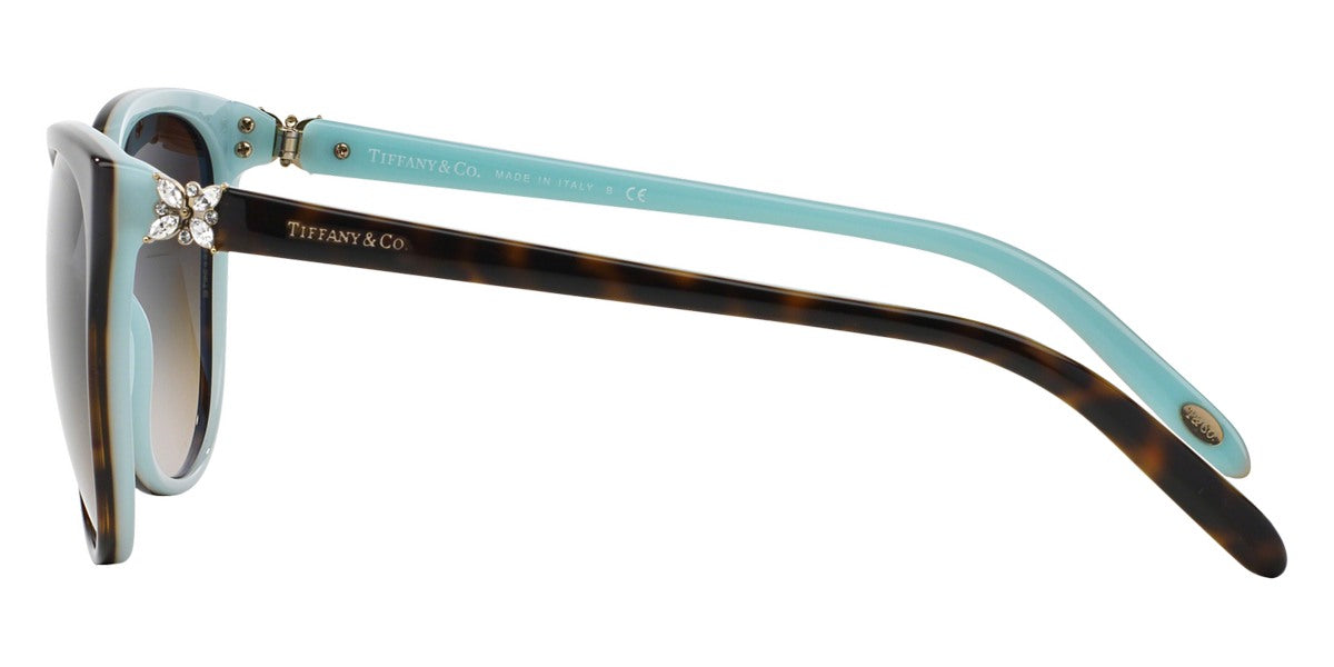 TIFFANY SUNGLASSES - TF4089B 81343B 58 - Havana on Tiffany Blue