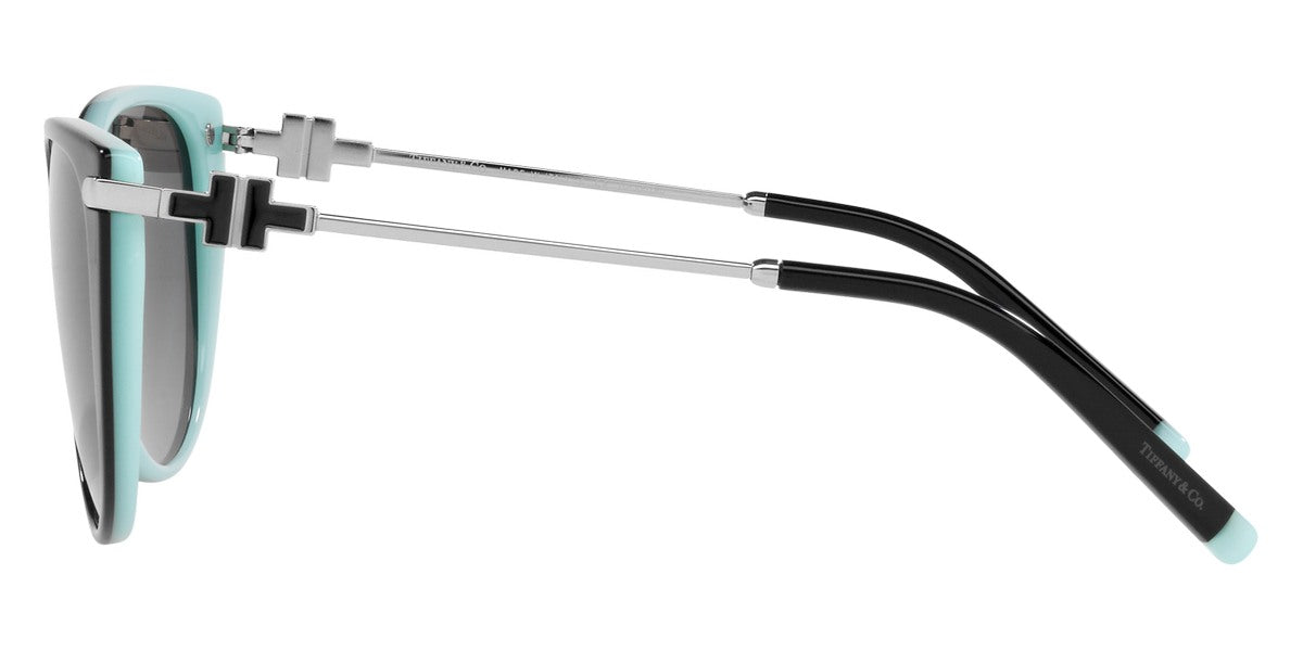 TIFFANY SUNGLASSES - TF4178 8055T3 57 - Black On Tiffany Blue