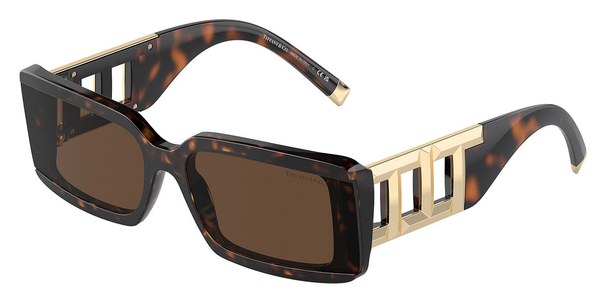 TIFFANY SUNGLASSES - TF4197 80153G 62 - Havana/Pale Gold