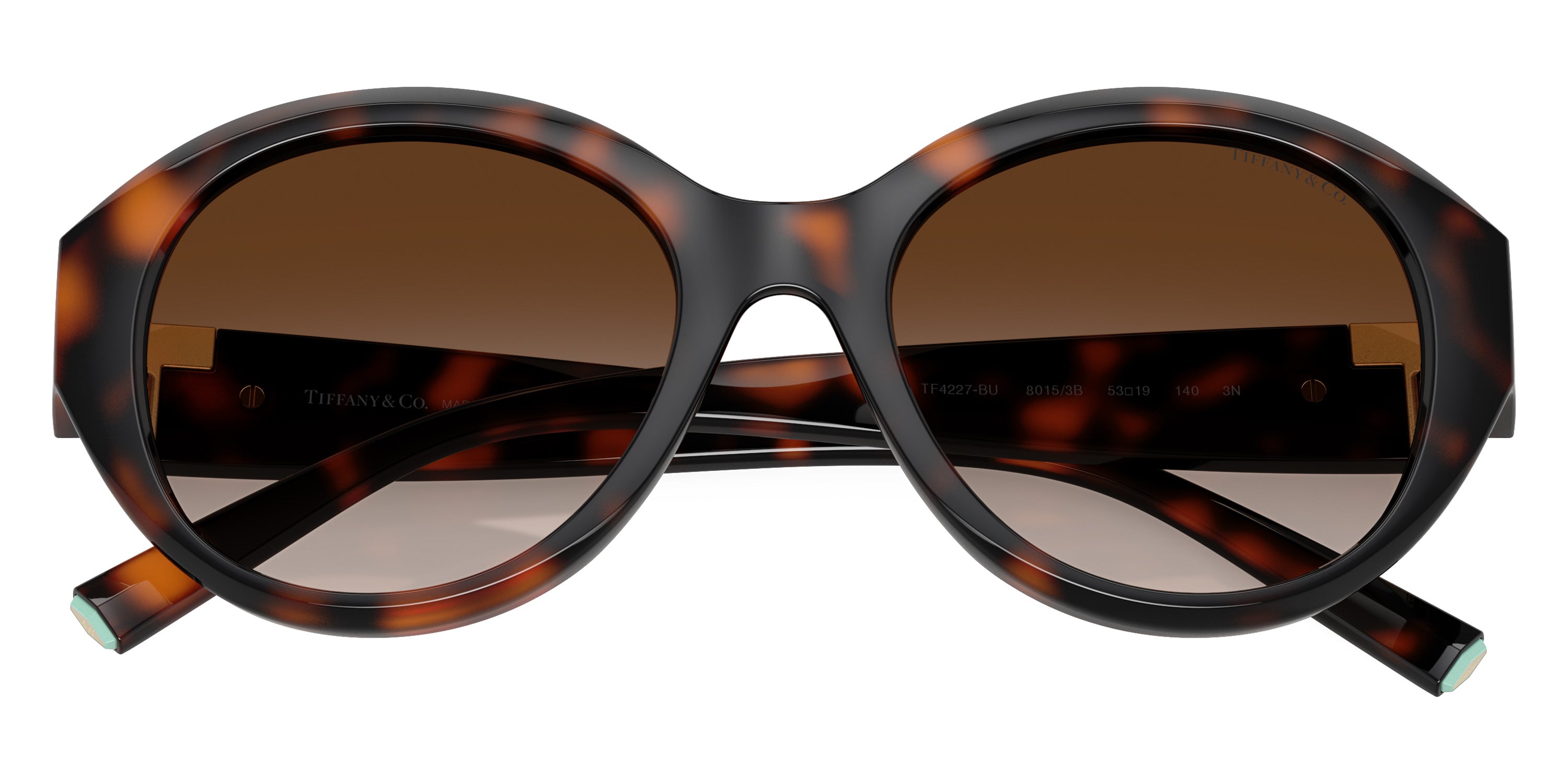 TIFFANY SUNGLASSES - TF4227BU 80153B 53 - Havana