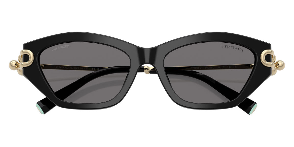 TIFFANY SUNGLASSES - TF4231U 800181 53 - Black/Pale Gold