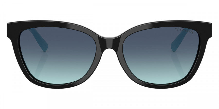 TIFFANY SUNGLASSES - TF4237B 80019S 55 - Black on Tiffany Blue