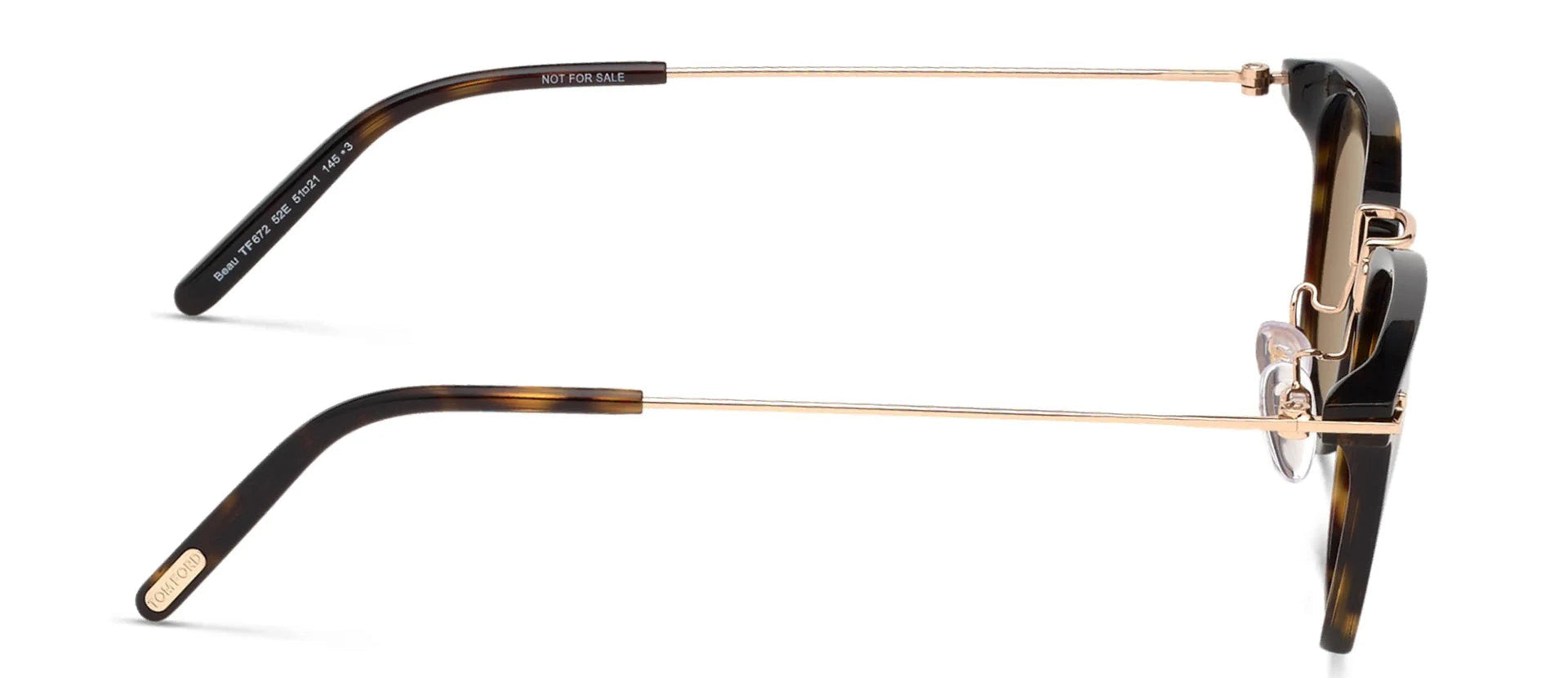 TOM FORD BEAU SUNGLASSES - FT0672 52E 53