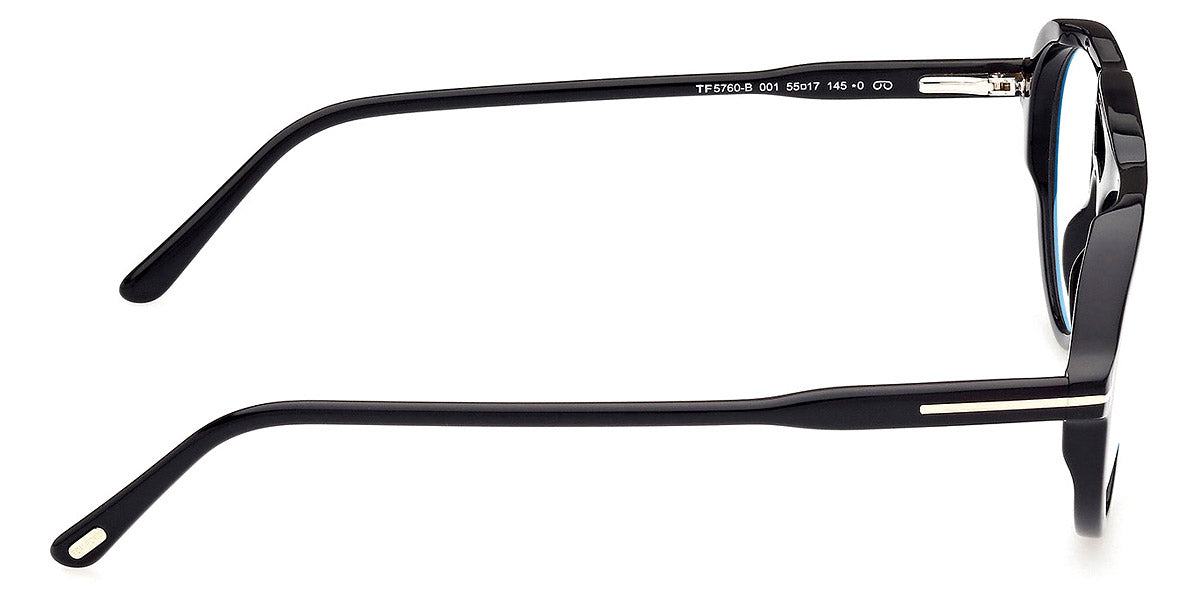 TOM FORD CLIP-ON EYEGLASSES - FT5760-B 001