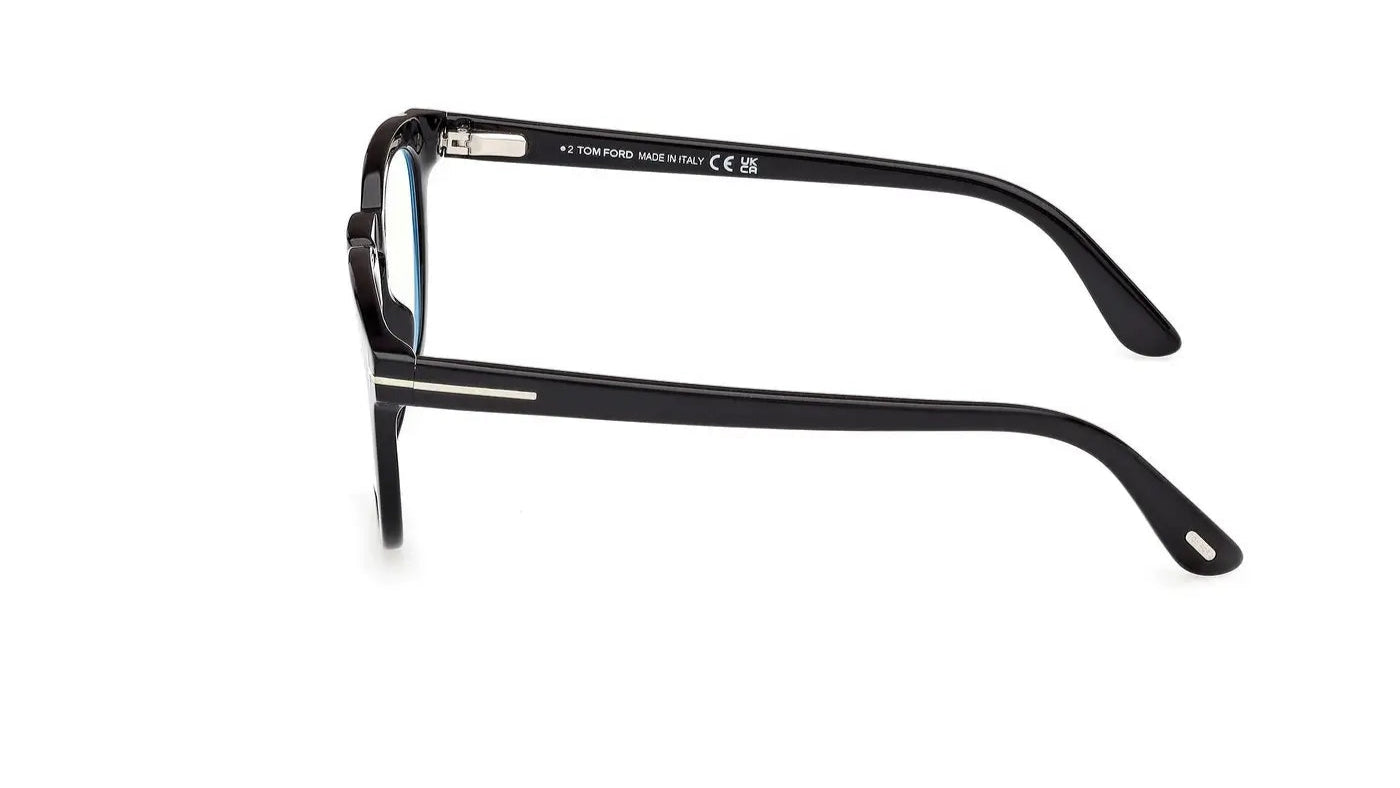 TOM FORD CLIP-ON EYEGLASSES - FT5993-B 005 50