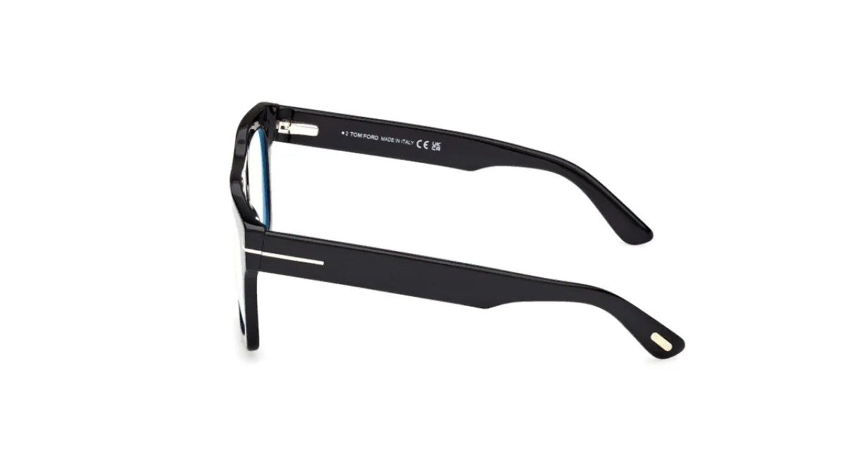 TOM FORD CLIP-ON EYEGLASSES - FT6068-B 001 53