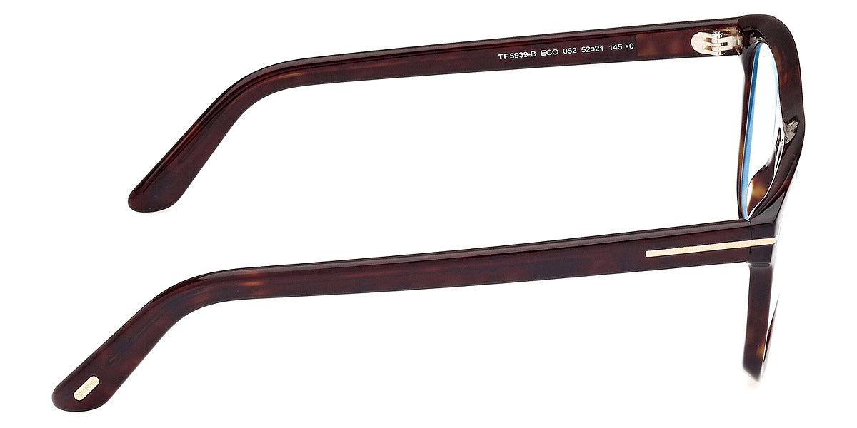 TOM FORD EYEGLASSES - FT5939-B 052 52 - Dark Havana