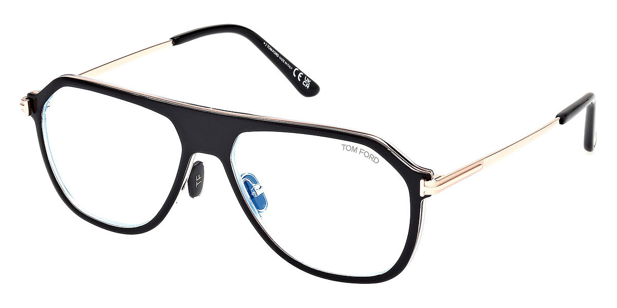 TOM FORD EYEGLASSES - FT5943-B 056 56 - Light Brown/Monocolor