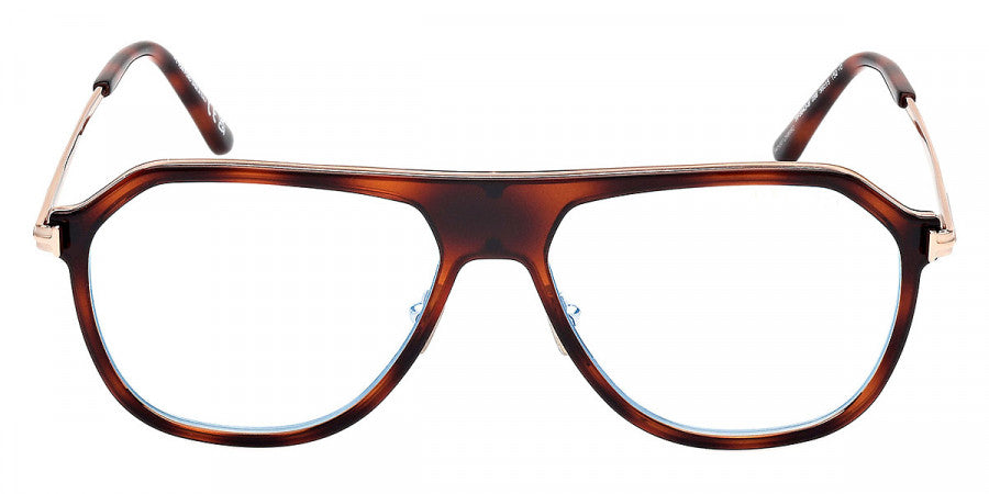 TOM FORD EYEGLASSES - FT5943-B 056 56 - Light Brown/Monocolor