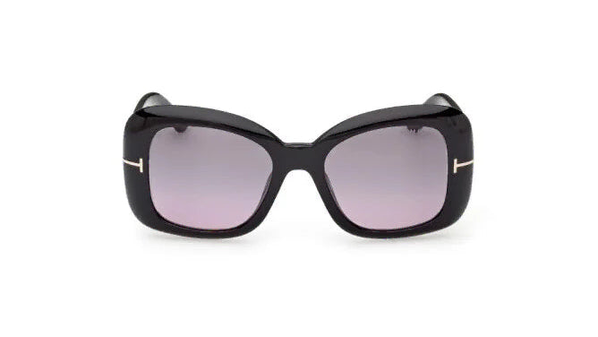 TOM FORD SANDRA SUNGLASSES - FT1348 01B 52
