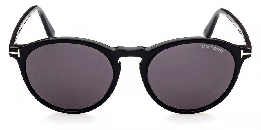 TOM FORD SUNGLASSES AURELE - FT0904 01A 52 - Shiny Black