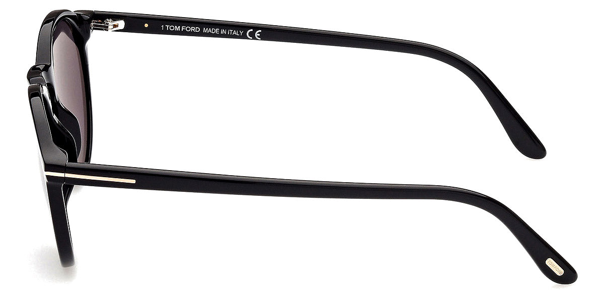 TOM FORD SUNGLASSES AURELE - FT0904 01A 52 - Shiny Black