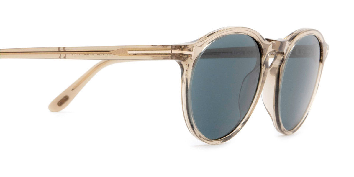 TOM FORD SUNGLASSES AURELE - FT0904 57V 52 - Shiny Transparent Beige