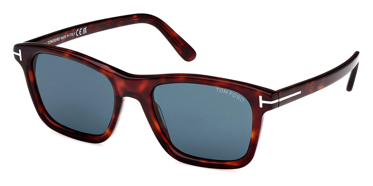 TOM FORD SUNGLASSES BARRON - FT1179 54V 54 - Red Havana