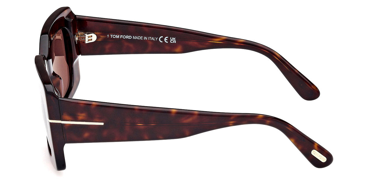 TOM FORD SUNGLASSES BRIGITTA - FT1188 52E 50 - Dark Havana