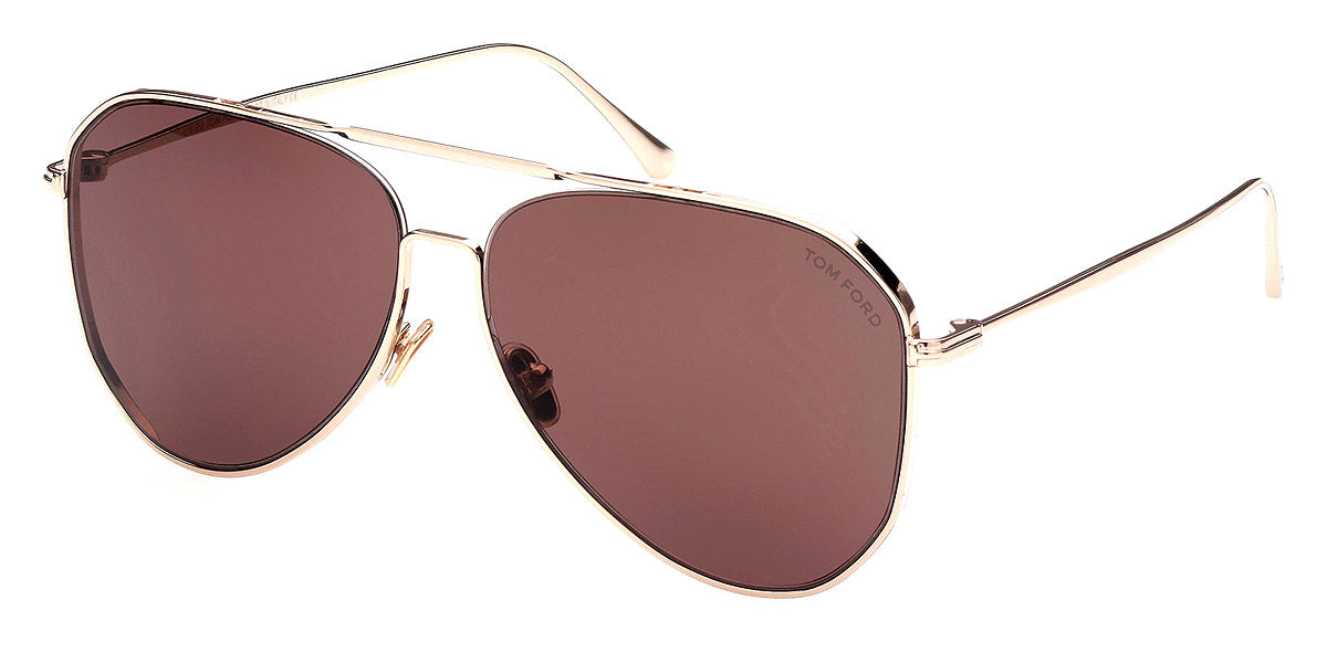 TOM FORD SUNGLASSES CHARLES - FT0853 02 28E 60 - Shiny Rose Gold
