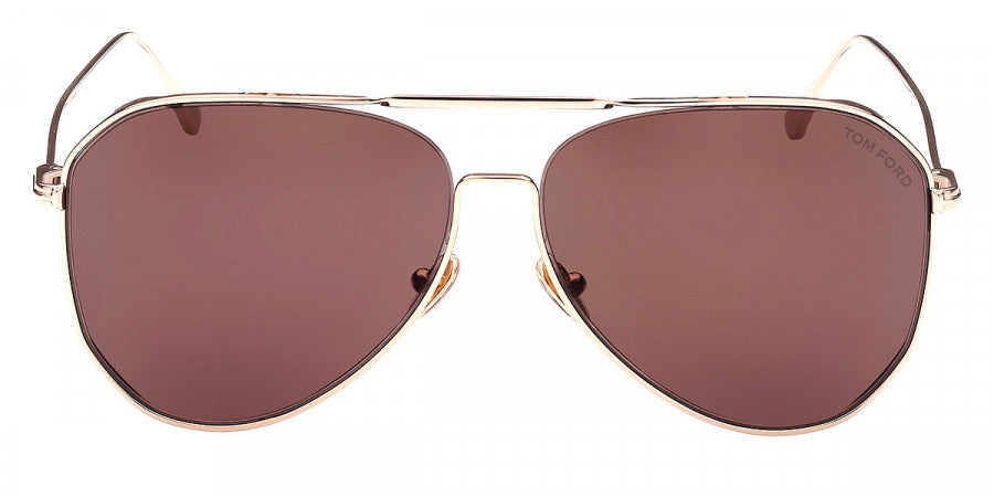 TOM FORD SUNGLASSES CHARLES - FT0853 02 28E 60 - Shiny Rose Gold
