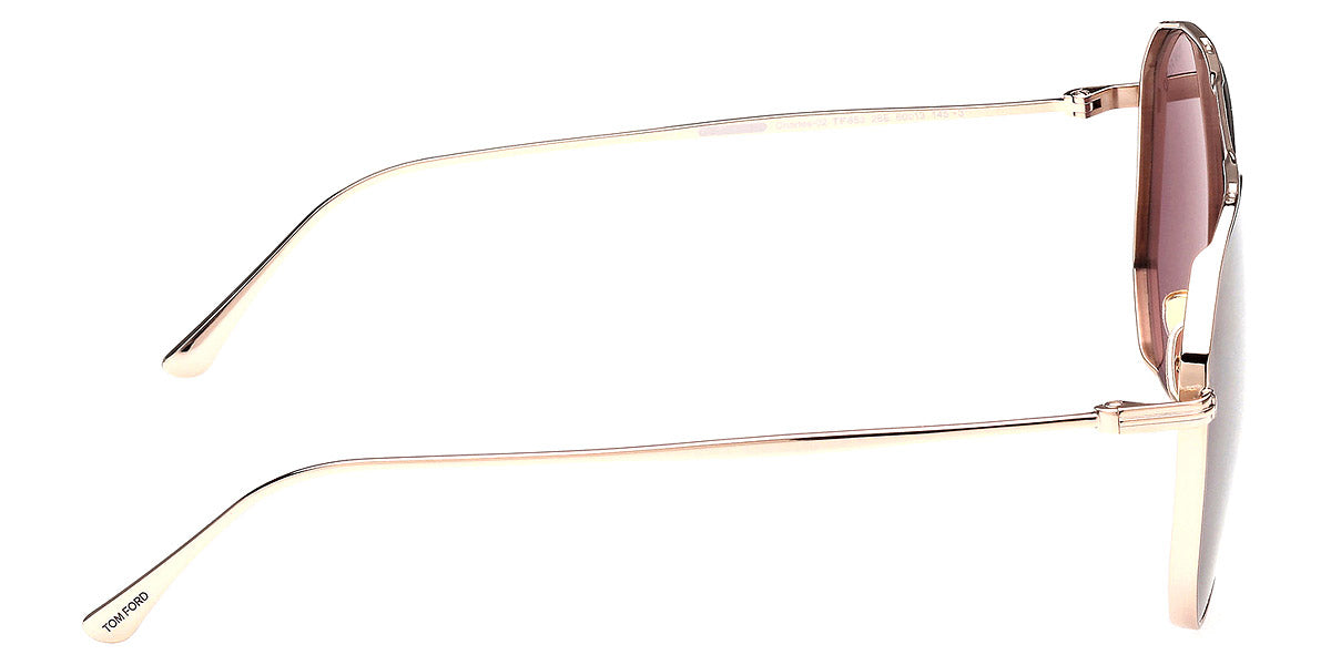 TOM FORD SUNGLASSES CHARLES - FT0853 02 28E 60 - Shiny Rose Gold