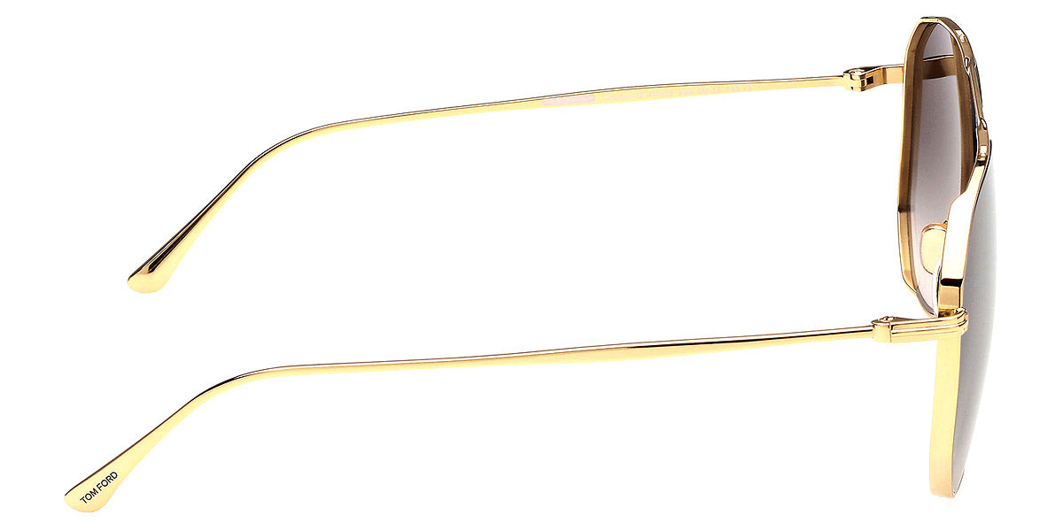 TOM FORD SUNGLASSES CHARLES - FT0853 02 30B 60 - Shiny TF Yellow Gold
