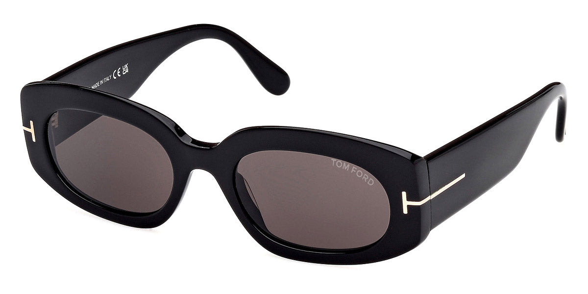 TOM FORD SUNGLASSES CIELLE - FT1187 01A 52 - Shiny Black