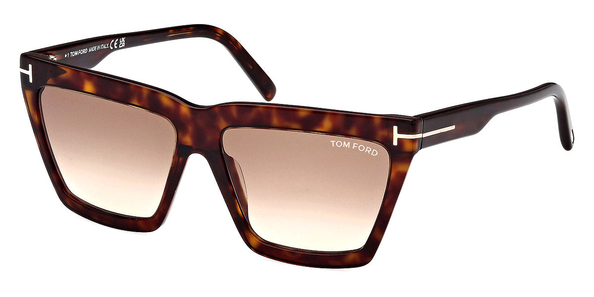TOM FORD SUNGLASSES EDEN - FT1110 52F 56 - Dark Havana