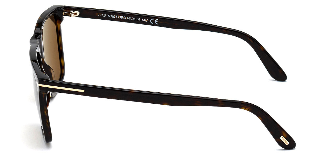 TOM FORD SUNGLASSES FLETCHER - FT0832 52H 57 - Classic Dark Havana