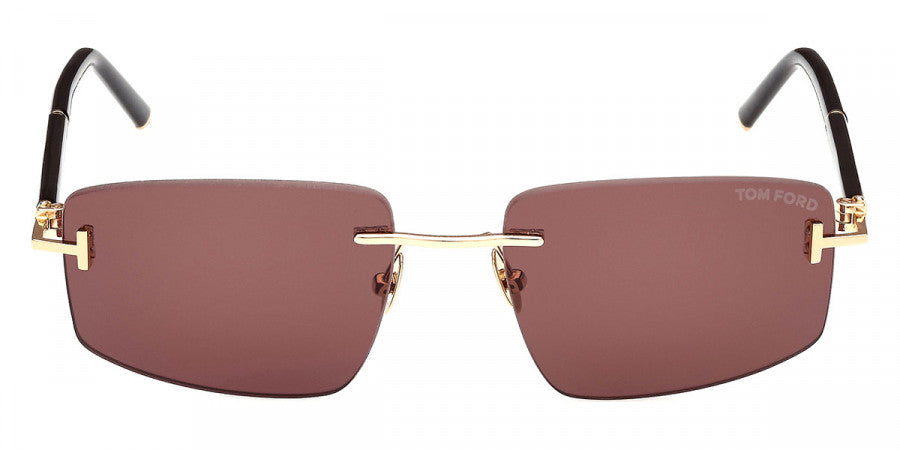 TOM FORD SUNGLASSES - FT1126-P 30E 56 - Shiny Deep Gold