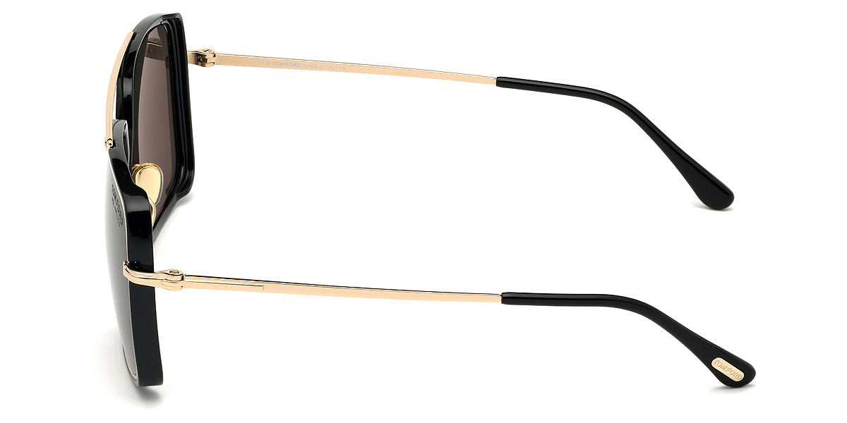 TOM FORD SUNGLASSES LIONEL - FT0750 01D 60 - Shiny Rose Gold/Shiny Black