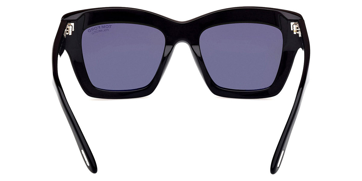 TOM FORD SUNGLASSES LUNA - FT1191 01D 52 - Shiny Black