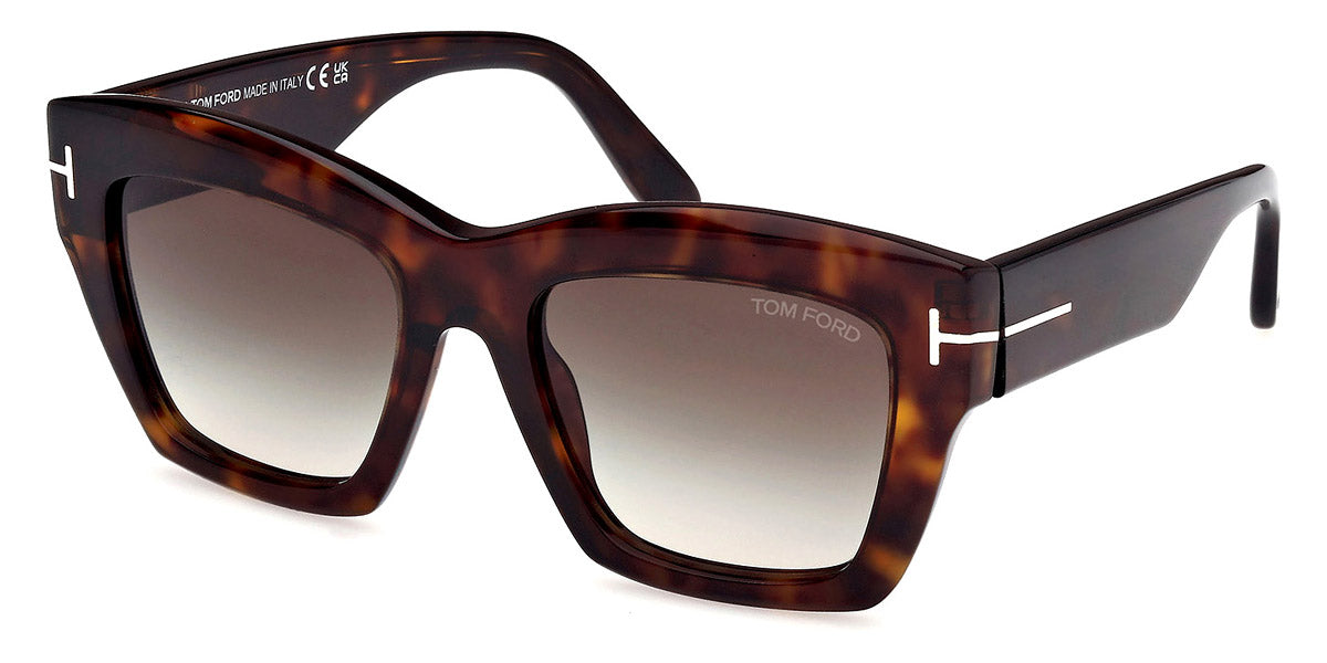 TOM FORD SUNGLASSES LUNA - FT1191 52B 52 - Dark Havana