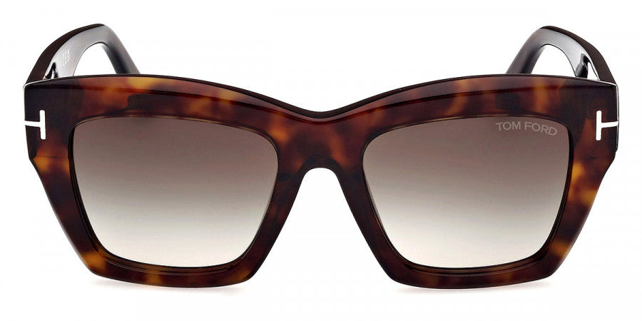 TOM FORD SUNGLASSES LUNA - FT1191 52B 52 - Dark Havana