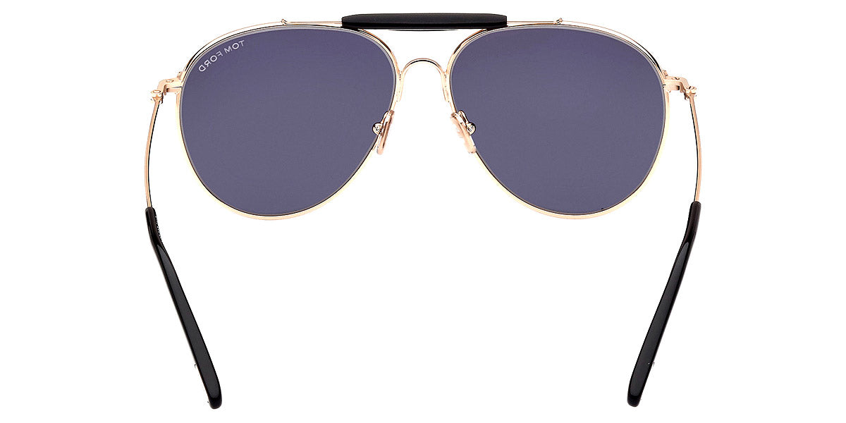 TOM FORD SUNGLASSES RAPHAEL - FT0995 02 28A 59 - Shiny Rose Gold/T Logo