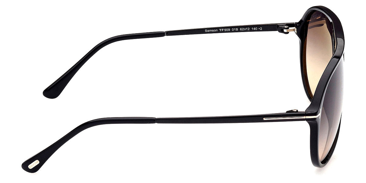 TOM FORD SUNGLASSES SAMSON - FT0909 01B 62 - Shiny Black
