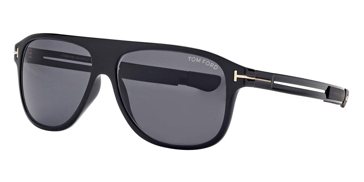 TOM FORD SUNGLASSES TODD - FT0880 01A 59 - Shiny Black