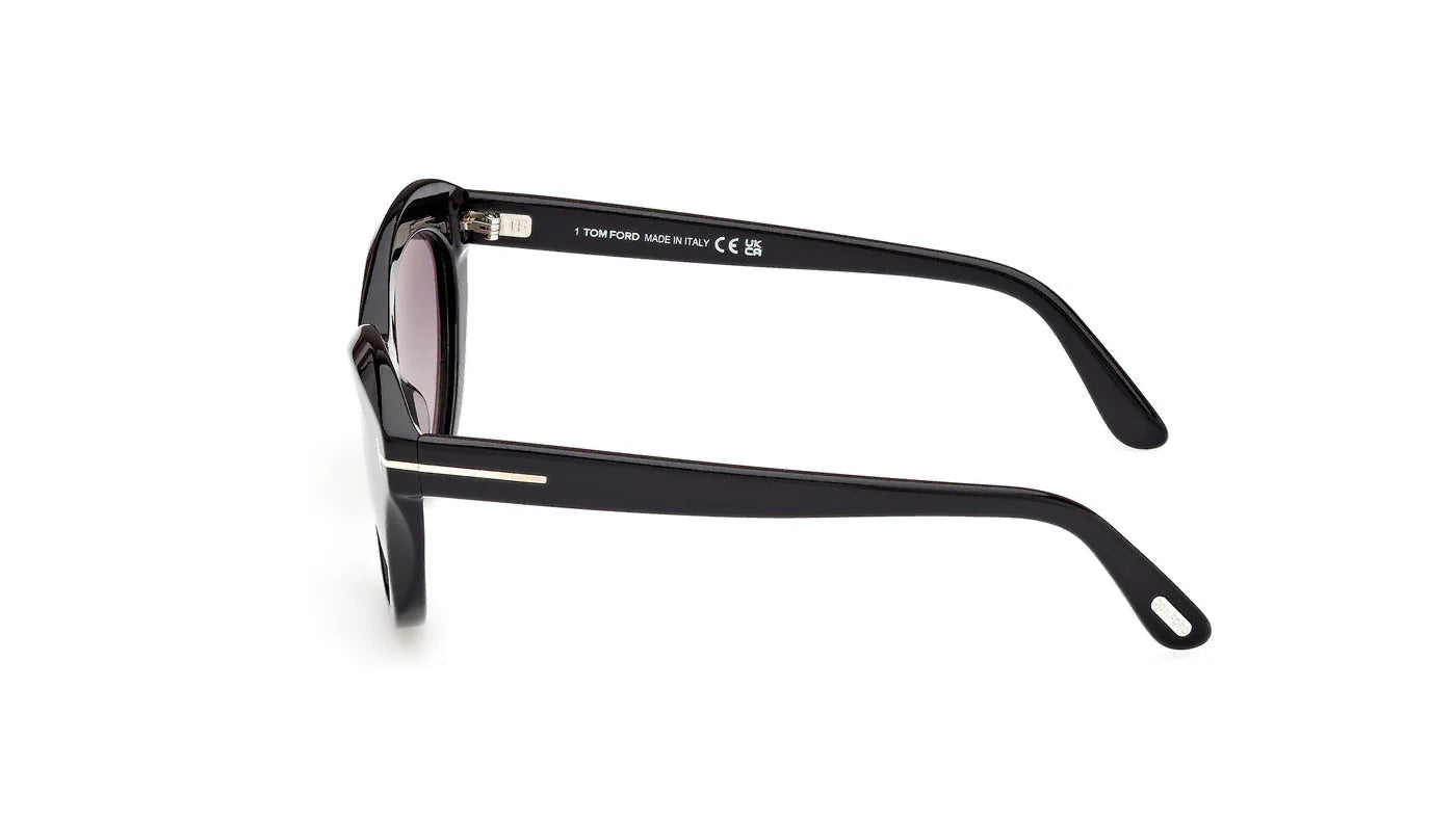 TOM FORD SUNGLASSES TONI - FT1111 01C 55