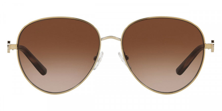 TORY BURCH SUNGLASSES - TY6082 327913 56 - Shiny Gold Metal