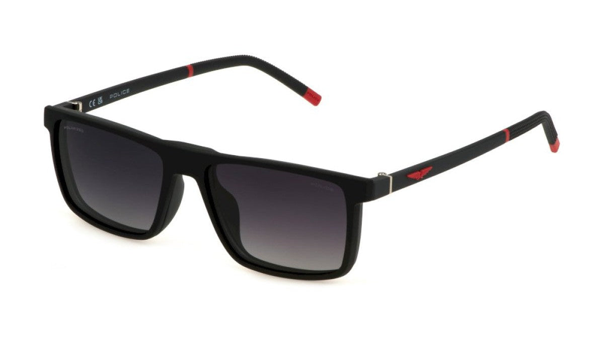 POLICE CLIP-ON EYEGLASSES - UPLL74 I41P 54