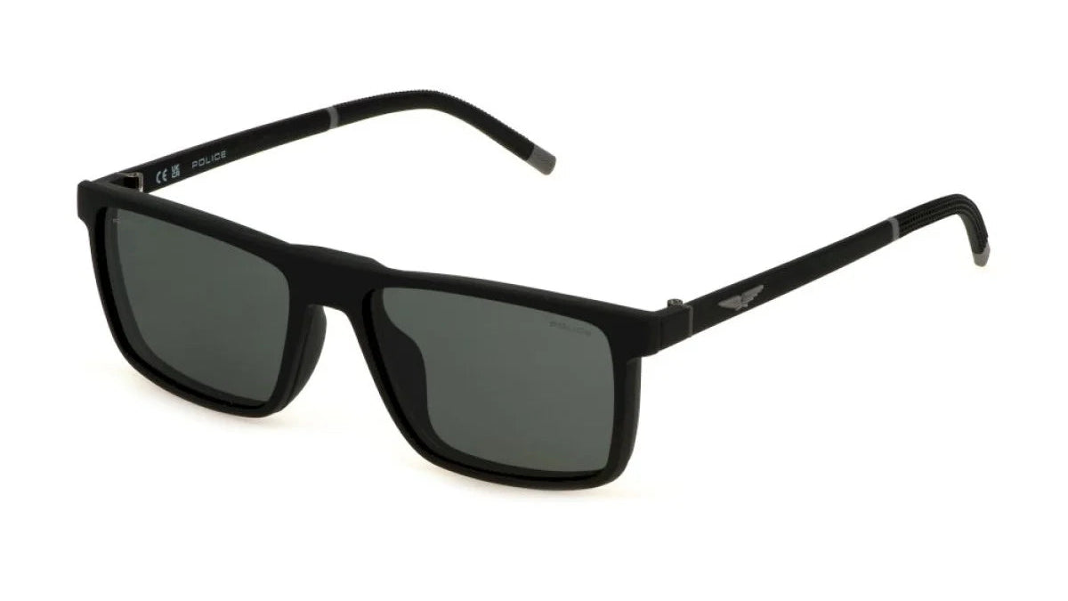 POLICE CLIP-ON EYEGLASSES - UPLL74 U28P 54