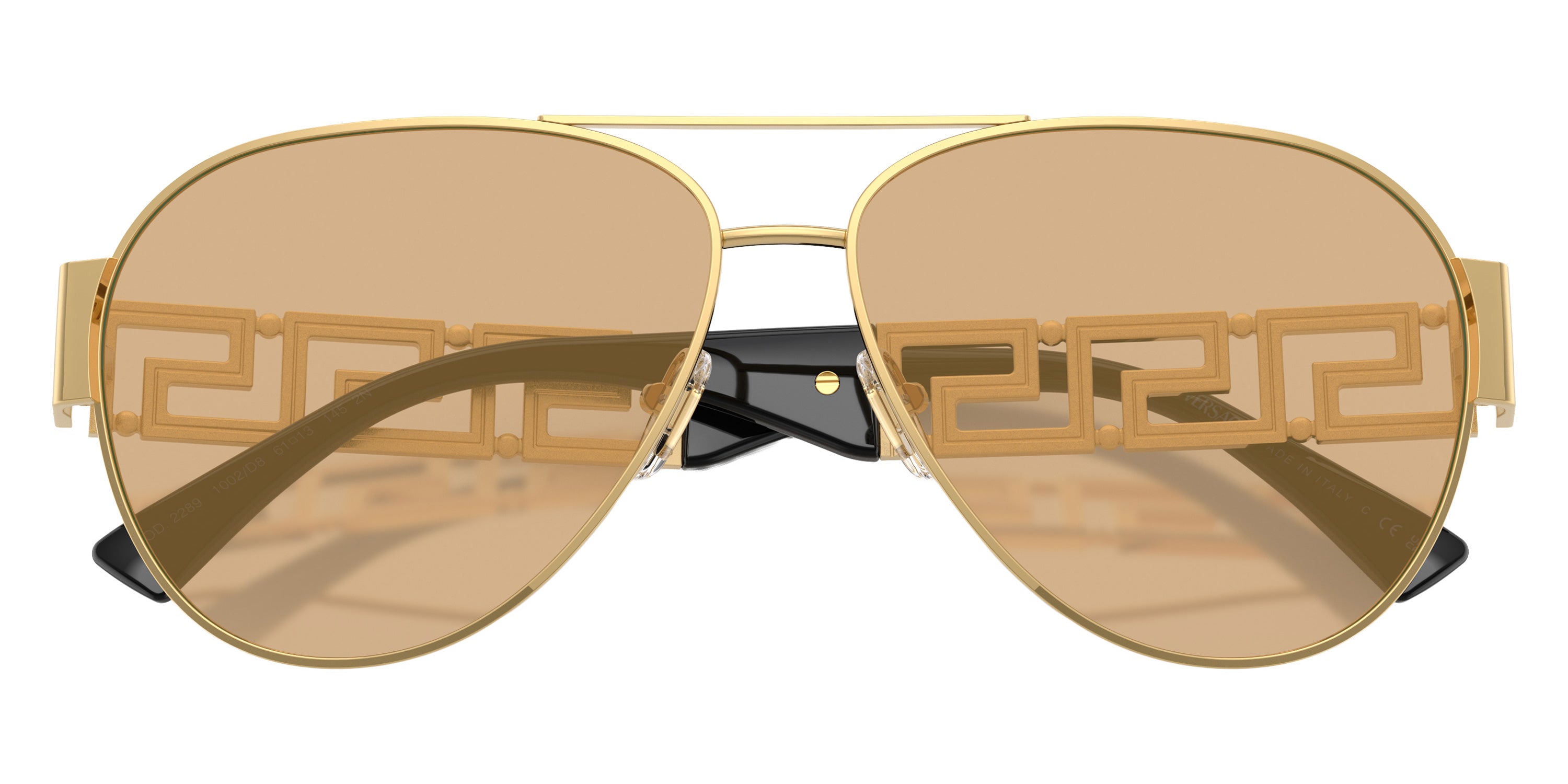 VERSACE SUNGLASSES - VE2289 1002D8 61 - Gold