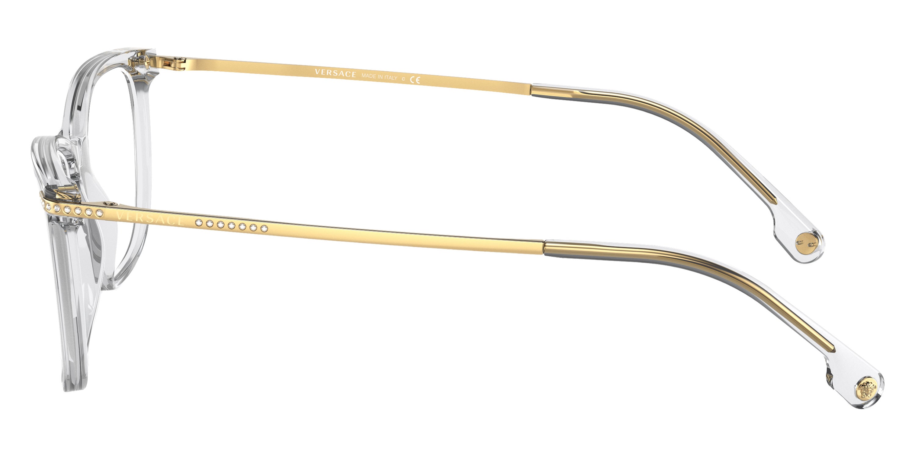 VERSACE EYEGLASSES - VE3274B 5305 50 - Transparent Gray