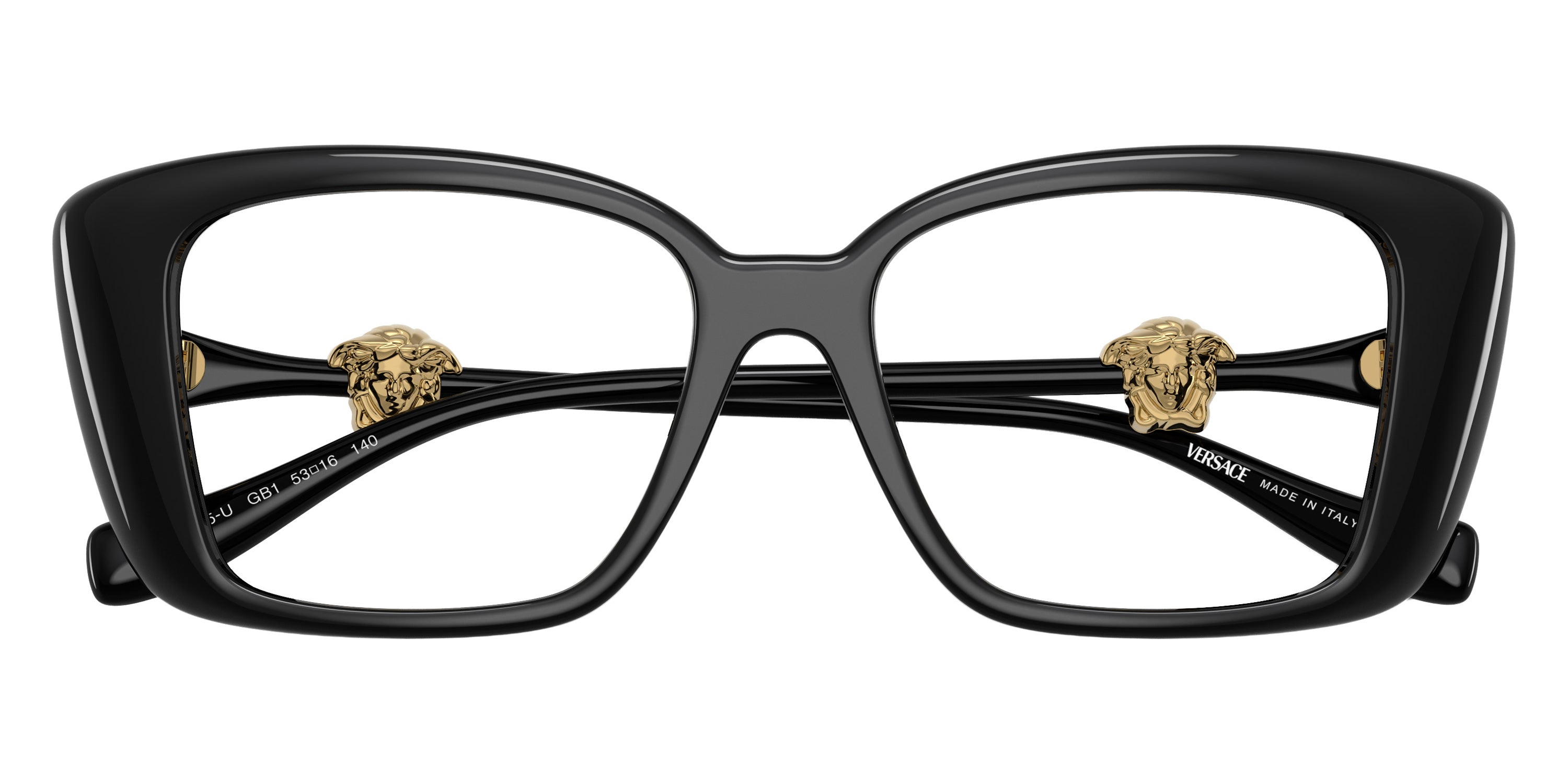 VERSACE EYEGLASSES - VE3385U GB1 51 - Black
