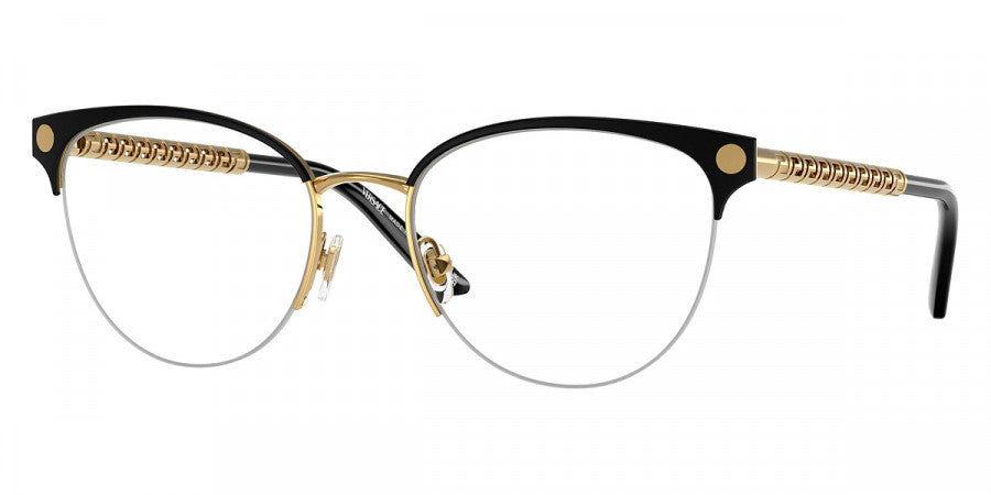 VERSACE EYEGLASSES - VE1297 1516 53 - Gold/Matte Black