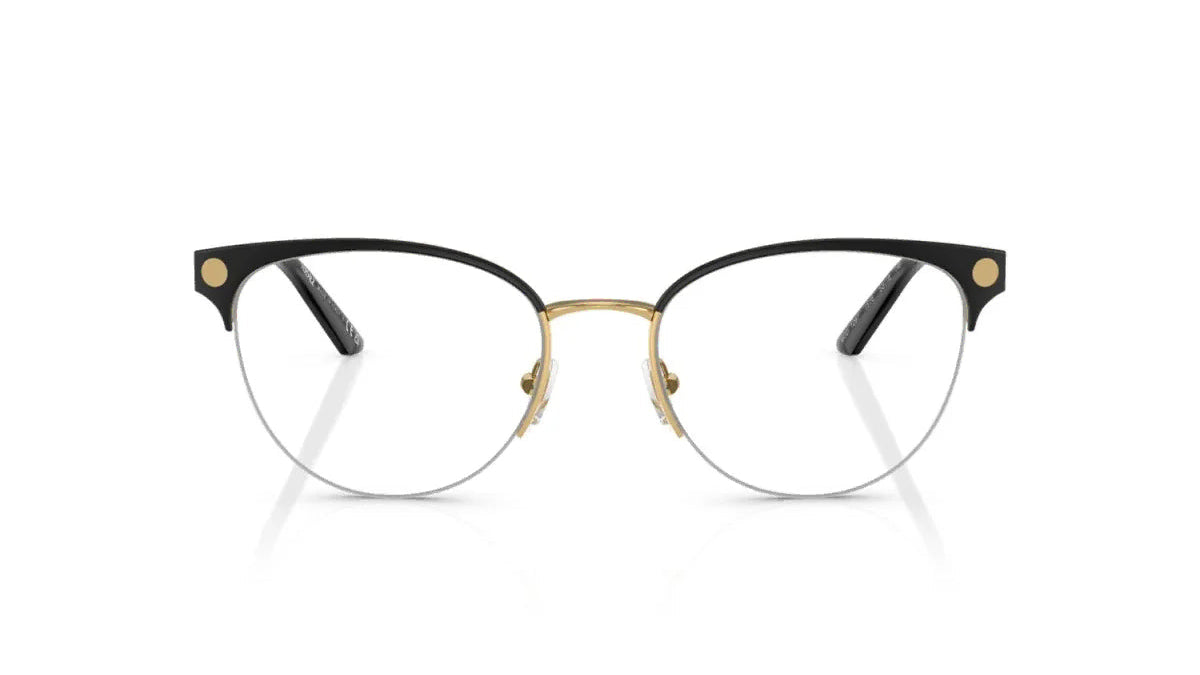 VERSACE EYEGLASSES - VE1297 1516 53 - Gold/Matte Black